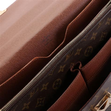 louis vuitton monogram canvas serviette conseiller briefcase bag|Louis Vuitton Monogram Canvas Serviette Conseiller Business Briefcase .